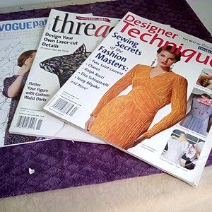 3ct. Threads Magazines